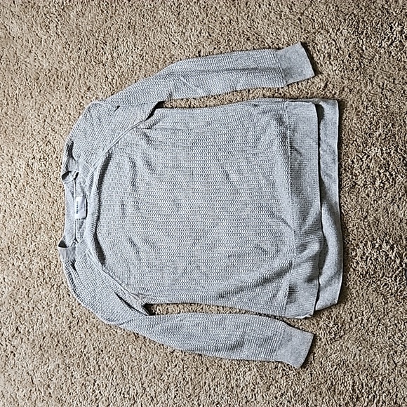 Old Navy gray knit sweater, size M - Picture 1 of 6